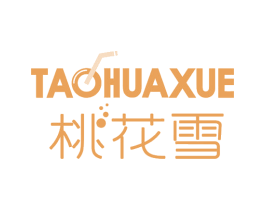 桃花雪 商标图样