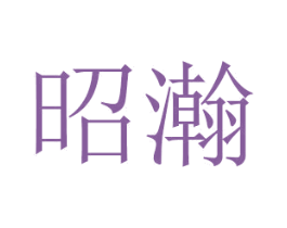 昭瀚 商标图样