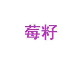 莓籽 商标图样