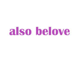 ALSO BELOVE 商标图样