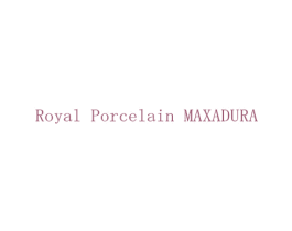 ROYAL PORCELAIN MAXADURA 商标图样