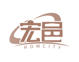 宏邑 HOMCITY 商标图样