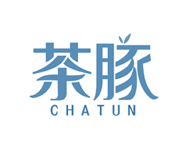 茶豚 商标图样