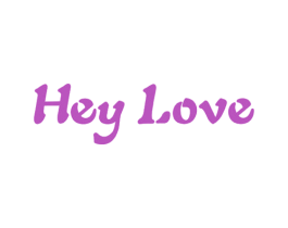 HEY LOVE 商标图样