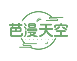 芭漫天空 BAMANSKY 商标图样