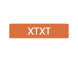 XTXT 商标图样