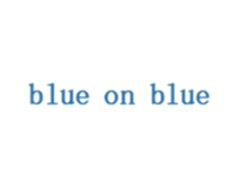 BLUE ON BLUE 商标图样