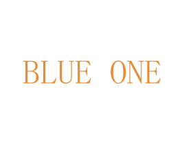 BLUE ONE 商标图样