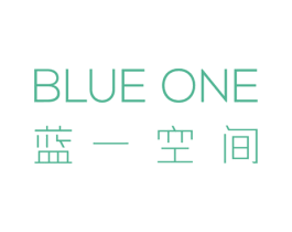 蓝一空间 BLUE ONE 商标图样