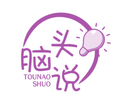 头脑说 商标图样