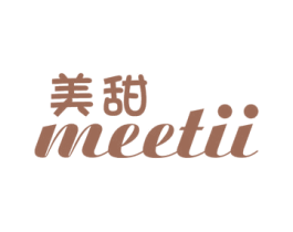 美甜 MEETII 商标图样