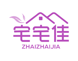 宅宅佳 商标图样