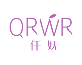 仟妩 QRWR 商标图样