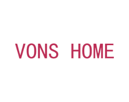 VONS HOME 商标图样