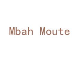 MBAH MOUTE 商标图样