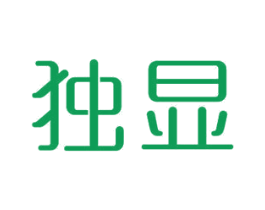 独显 商标图样