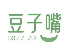 豆子嘴 商标图样