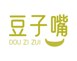 豆子嘴 商标图样