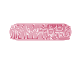 私密钥匙 商标图样