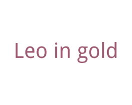 LEO IN GOLD 商标图样