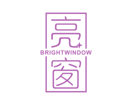 亮窗 BRIGHT WINDOW 商标图样