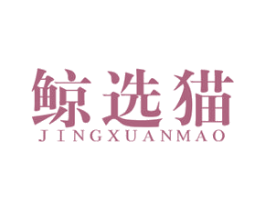 鲸选猫 商标图样