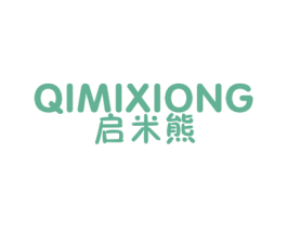 启米熊 商标图样