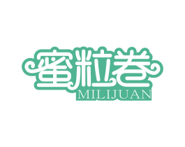蜜粒卷 商标图样