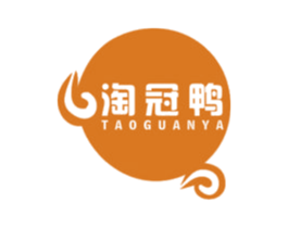 淘冠鸭 商标图样
