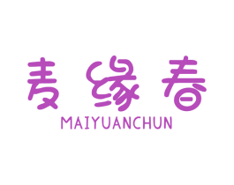 麦缘春 商标图样