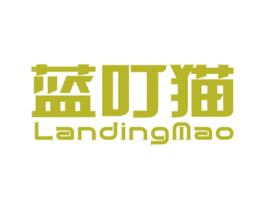 蓝叮猫 商标图样