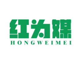 红为媒 商标图样