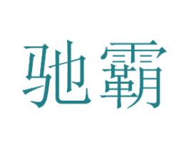 驰霸 商标图样