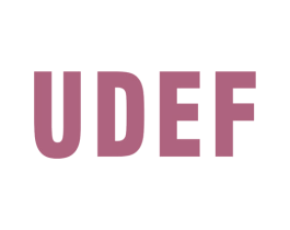 UDEF 商标图样