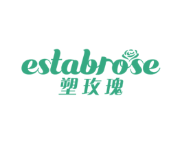 塑玫瑰 ESTABROSE 商标图样