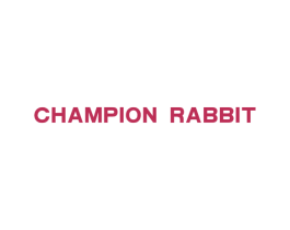 CHAMPION RABBIT 商标图样