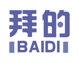 拜的 BAIDI 商标图样