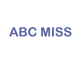 ABC MISS 商标图样