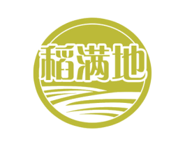 稻满地 商标图样