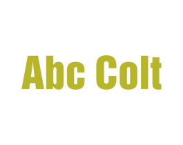 ABC COLT 商标图样