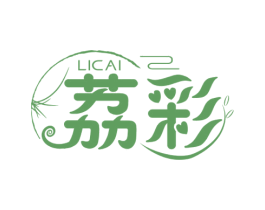 荔彩 商标图样
