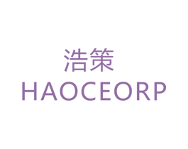 浩策 HAOCEORP 商标图样