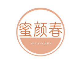 蜜颜春 商标图样