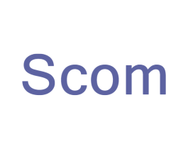 SCOM 商标图样