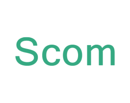 SCOM 商标图样