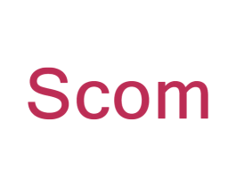 SCOM 商标图样