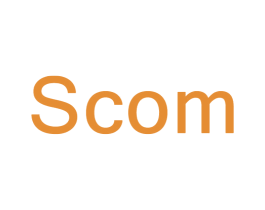 SCOM 商标图样