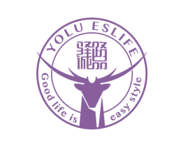 驿路诚品 YOLU ESLIFE GOOD LIFE IS EA 商标图样