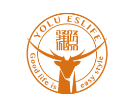 驿路诚品 YOLU ESLIFE GOOD LIFE IS EA 商标图样