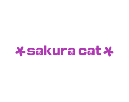 SAKURA CAT 商标图样